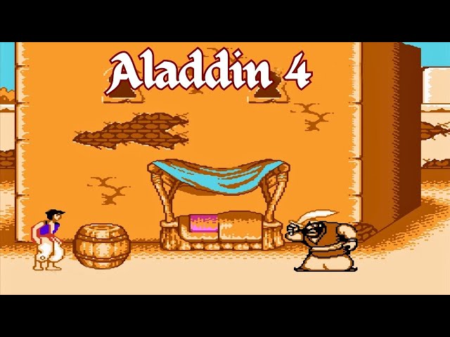 Aladdin 4 (1996) Full Gameplay | NES Games | Old Games