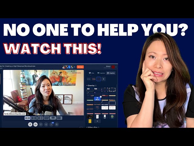 Helpful Tips for Hosting Solo Interviews with Authors using Restream #restream #livestream