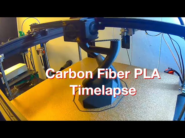 3D Printing: Carbon Fiber PLA