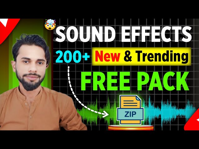 200+ Sound Effects For Video Editing🔥 | New Trending Sound Effect Pack | SFX PACK 2025