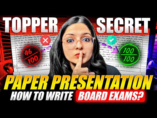 Board Exam Paper Presentation Secret Hacks🔥 Teachers Don't Like This ❌ | Ekta Soni