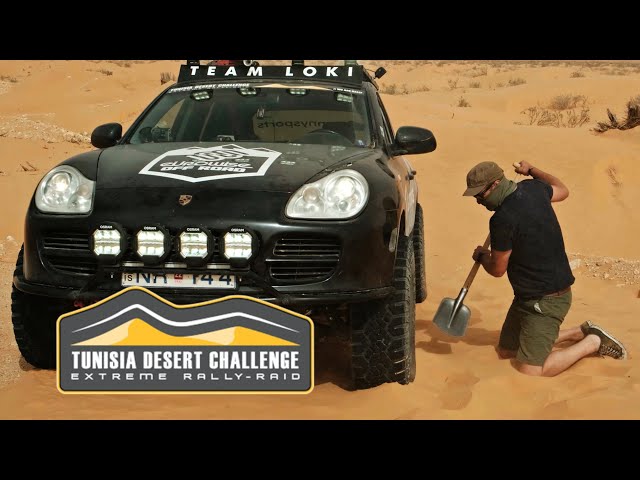 Driving a Cayenne in an extreme Rally