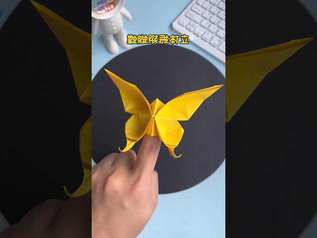 Origami butterfly 🦋 #diy