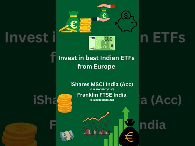 Best Indian ETFs for #europe 💸iShares  MSCI India vs Franklin FTSE India #stockmarket #etfinvesting🚀