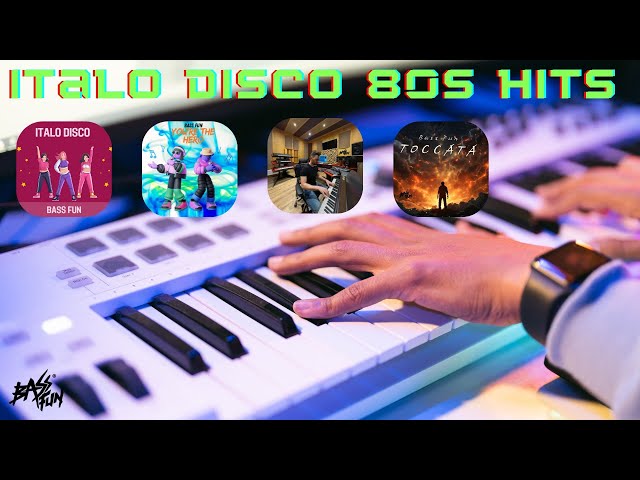 Hity Lat 80s Italo Disco - Bass Fun 80s Music Studio