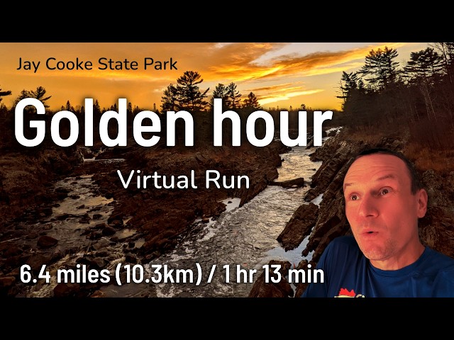 Jay Cooke State Park / Carlton, Minnesota / 1 hour / Virtual Run for Treadmill + Relaxation