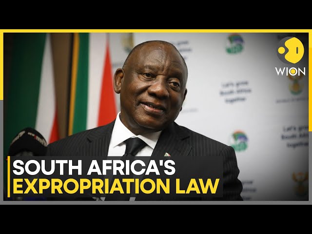 South Africa's Expropriation Law Allows Govt To Seize Land With Nil Compensation | WION