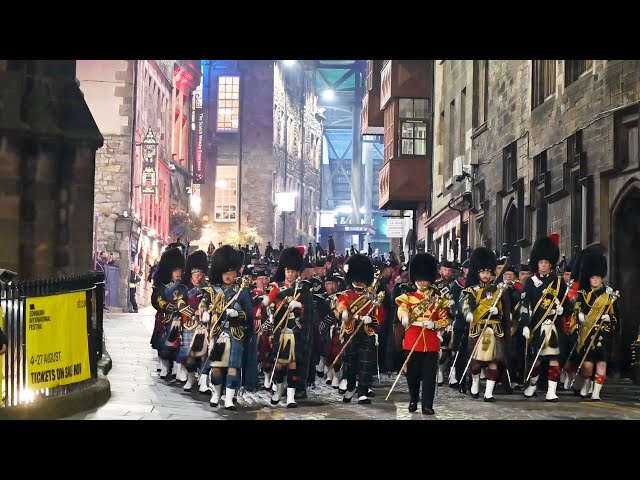 2023 The Royal Edinburgh Military Tattoo | The First March Out  #scotlandthebrave