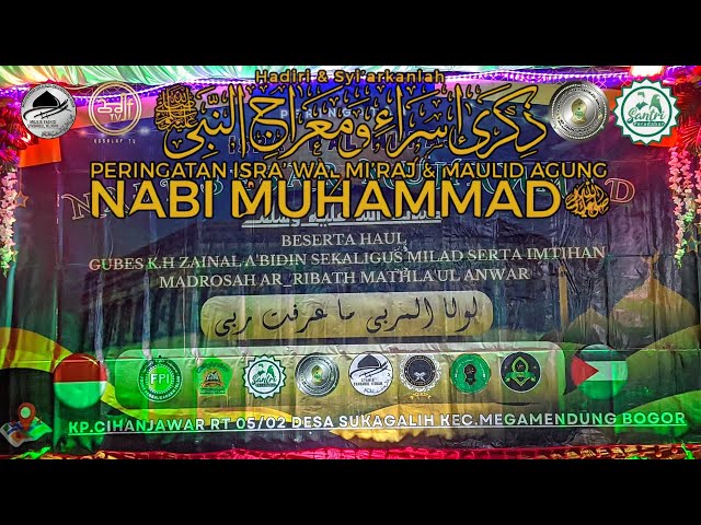 🛑[LIVE]  ISRA MI'RAJ NABI MUHAMMAD SAW || MADROSAH AR-RIBTH MATLA'UL ANWAR || AKHWAT