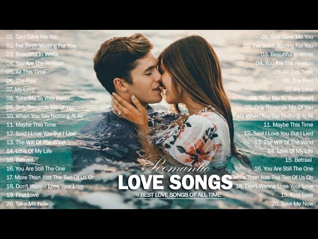 Beautiful EngLish Love Songs 2021 Playlist - Best Love Song Of All Time: Westlife, Mltr, Boyzone