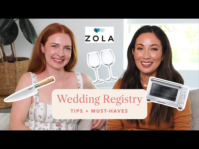 Wedding Registry Tips & Must-Haves for 2021: Zola, Appliances, & More | Susan Yara