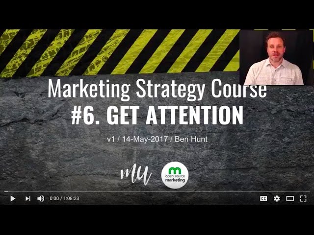 Marketing Strategy Course Video 6