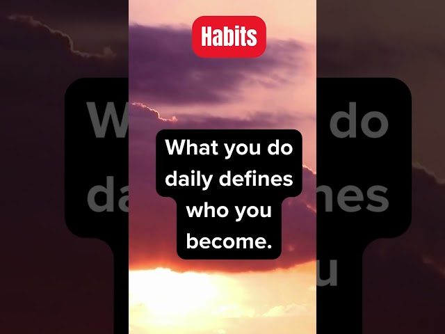 Habits #Excellence #DailySuccess #Motivation #SelfImprovement #Growth #SuccessHabits #Discipline