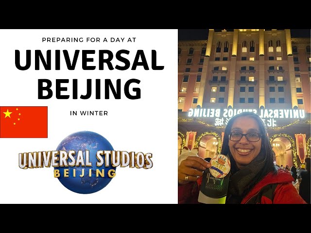 Preparing for Universal Studios Beijing