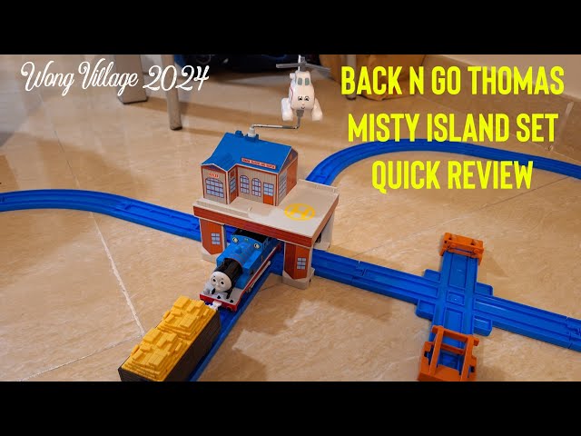 Plarail Back & Go Thomas Misty Island Set (with SSRC) Review!! [Wong Village 2024]