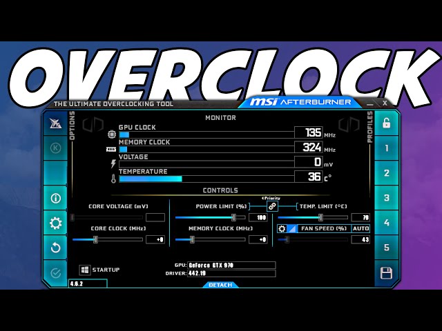 Come fare l'OVERCLOCK della SCHEDA VIDEO/GPU