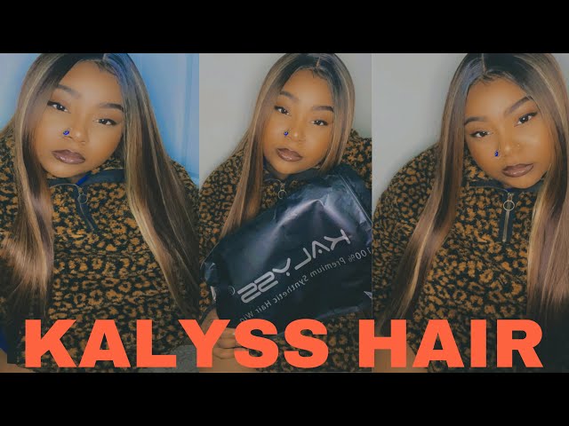 KALYSS HAIR IS GIVING HONEY! 🍯| MIDDLE PART STRAIGHT WIG