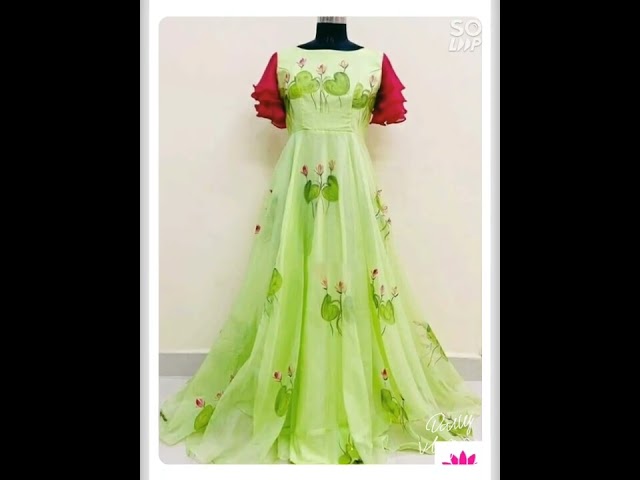 Beautiful long Maxi frocks designs, latest floral gown collection 2022-23, latest maxi dress designs