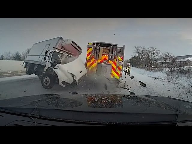 CRAZIEST truck Driver on YouTube. Brave or Insane Man?