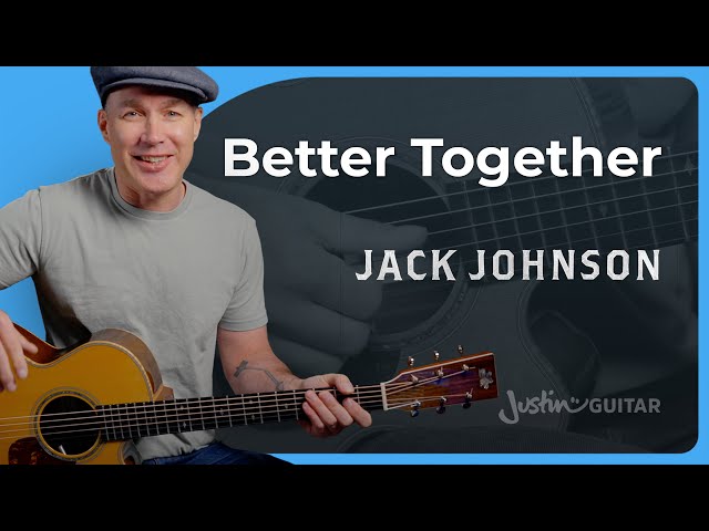 Better Together by Jack Johnson | Acoustic Guitar Lesson