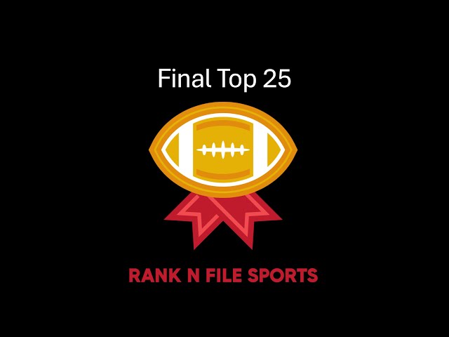 Final CFB Top 25 (National Championship Reaction)