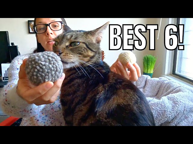 Even lazy cats love these toys (because they're natural!)