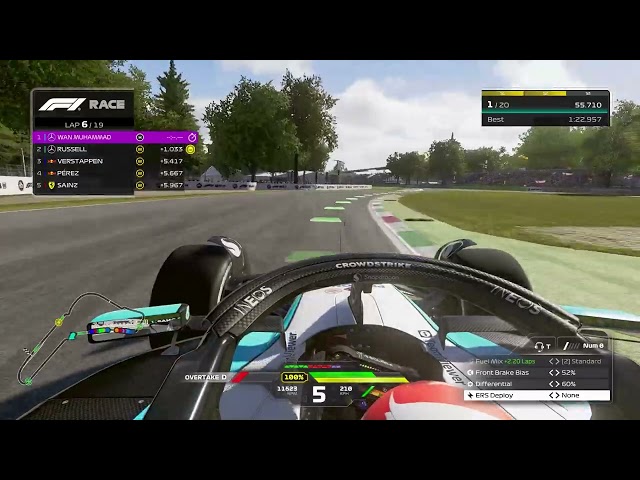 F1 24 Driver Career Episode 24 - Italian GP with Mercedes