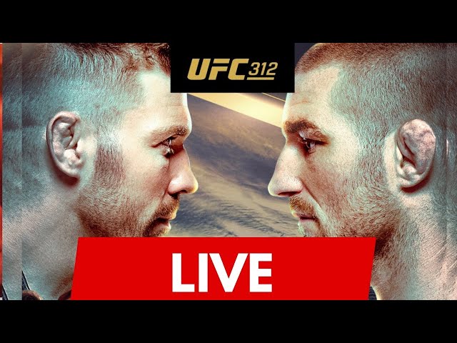 UFC 312: Du Plessis vs Strickland 2  | LIVE STREAM / Live Coverage