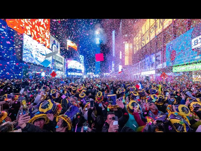 🔴 LIVE New York City Times Square New Years Eve 2025 | Time Square New Year Countdown 2025