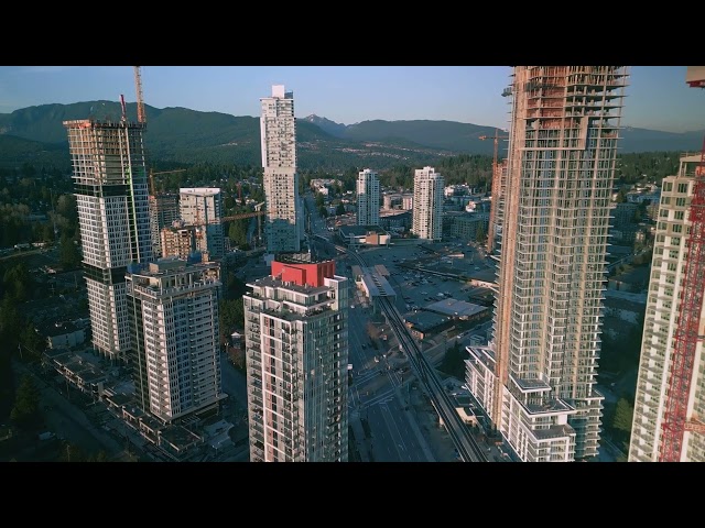 Burquitlam Construction Site Drone Footage caught with DJI Mini 3 Pro