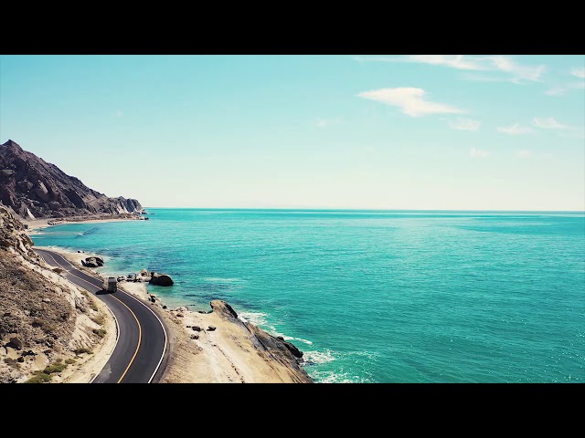 Iran, drive along the persian gulf