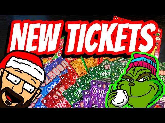 🎅🏻🎄 NEW TICKET TUESDAY - MASS LOTTERY CHRISTMAS SCRATCH OFFS