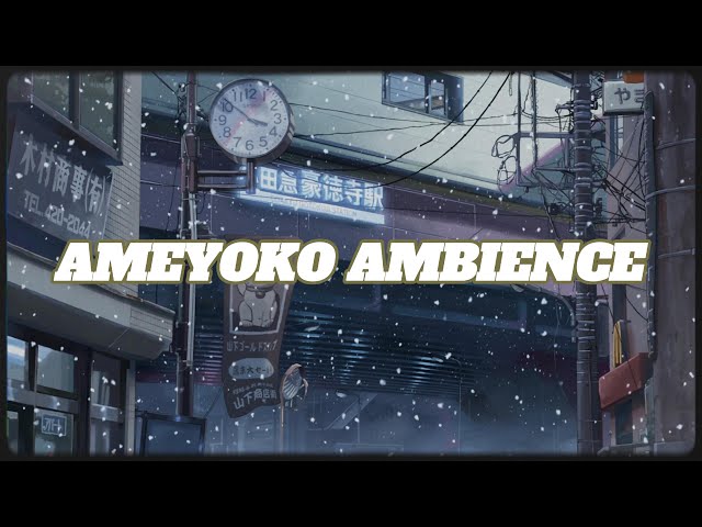 "Ameyoko Ambience" | Jazzy, Chill, LOFI Hip-Hop for Study