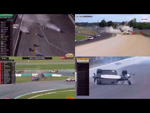 Biggest Motorsport Crashes 2024