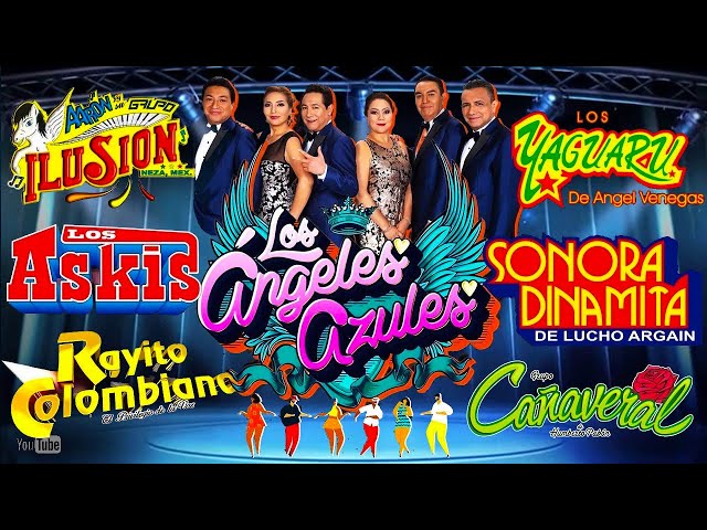 Cumbias Para Bailar Toda La Noche 2024⚡⚡  Los Ángeles Azules, Cañaveral, Sonora Dinamita, Yaguaru 📌📌