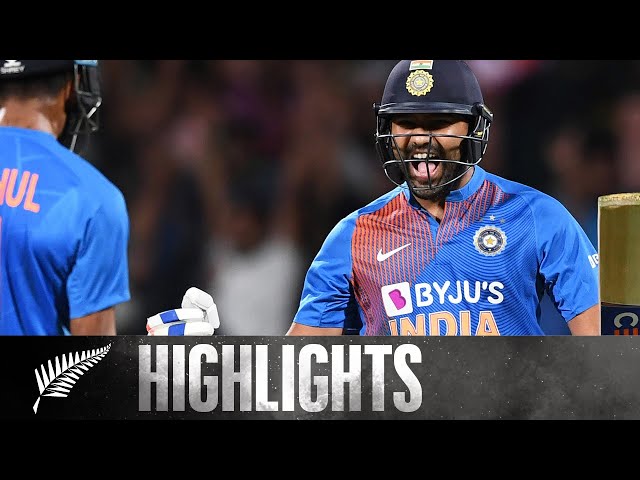 Sharma Stars In Thriller | SUPER OVER REPLAY | BLACKCAPS v India - 3rd T20, 2020