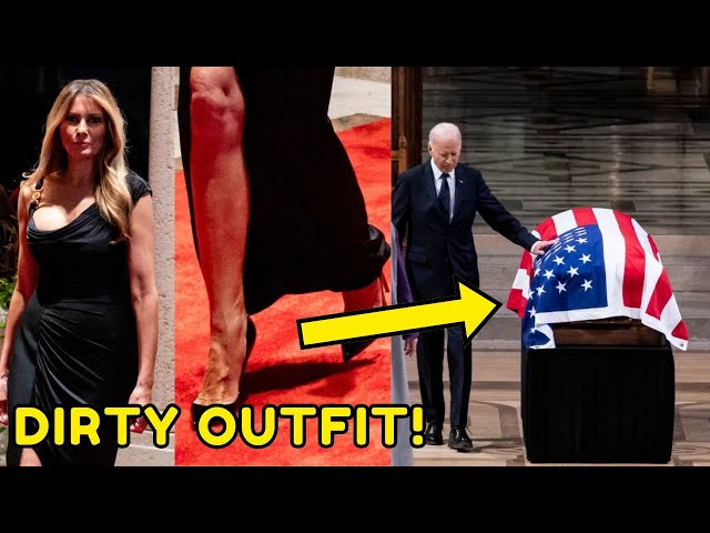 Melania's Outfit at Jimmy Carter's Funeral Goes Viral.