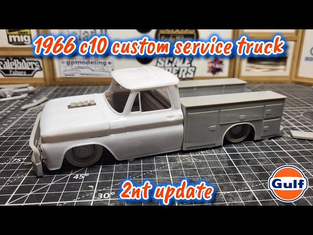 Revell 1966 c10 custom service truck (update no, 2)