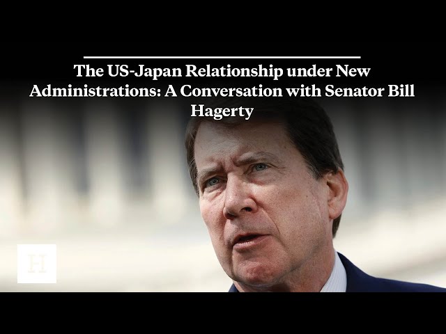 The US-Japan Relationship under New Administrations: A Conversation with Senator Bill Hagerty