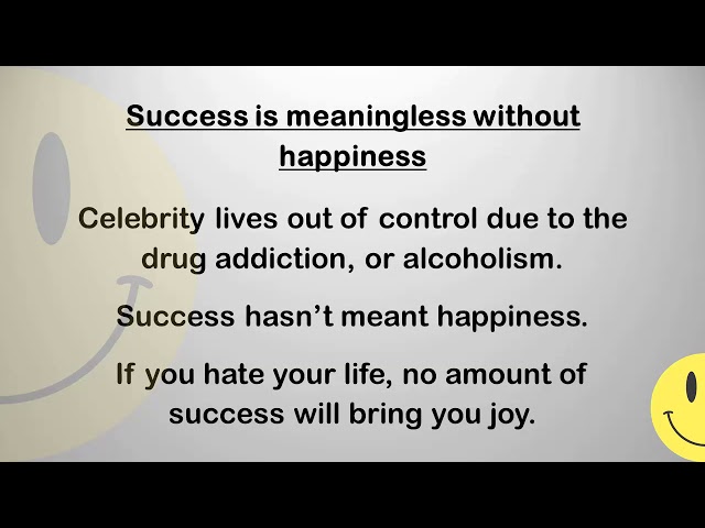 Why It's Important to be Happy