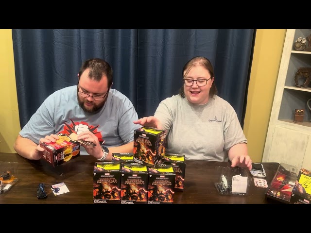 Marvel Heroclix Wheels of Vengeance Unboxing