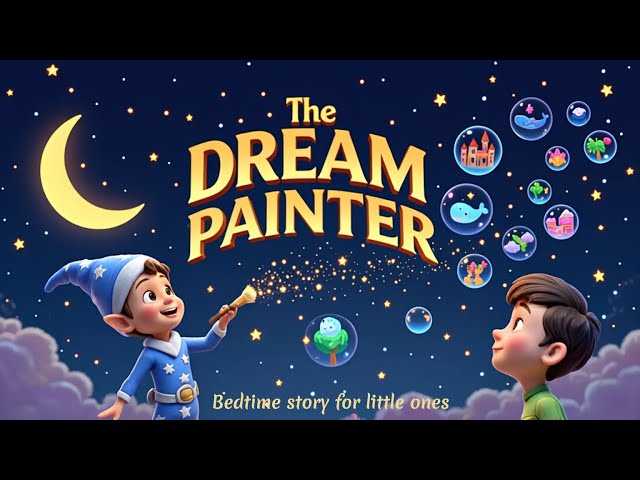 ✨ The Dream Painter | A Magical Bedtime Story for Kids 🌙✨