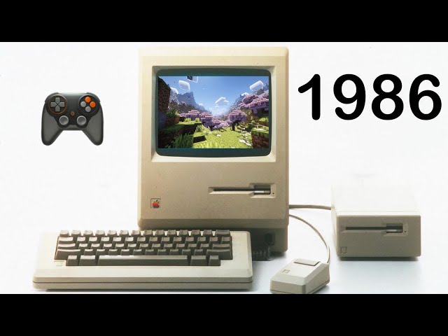 What was gaming on a Mac like in the 80s?