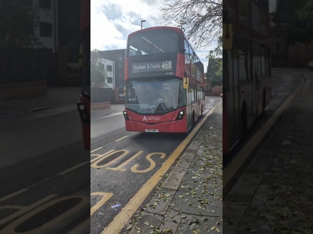 Wright Eclipse Gemini 3/Volvo B5LH⛽️⚡️(HV287) on Route 468 at Hogarth Crescent