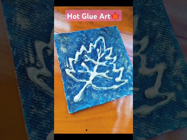 Hot Glue Art #painting #shorts #reels #trending #subscribe