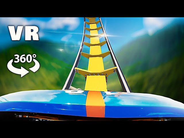 360° VR - EXTREME ROLLER COASTER