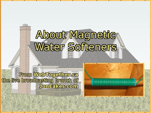 About Magnetic Water Softeners