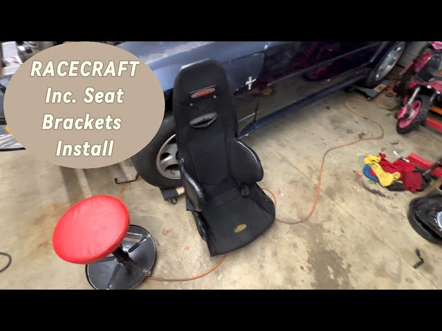 Mustang Update: Kirkey Seat install using Racecraft Inc brackets