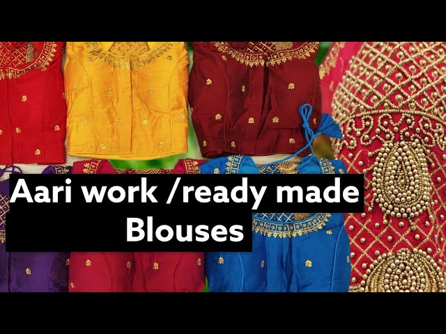 Aari work blouse/ready made blouse -200