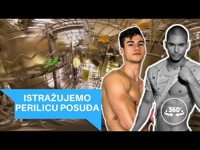 Oprali smo kameru u perilici posuđa | Fran & Borna | 360° VIDEO